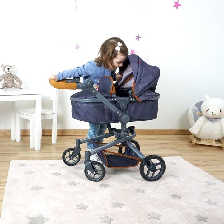 Image du produit Knorrtoys Poussette de poupée Boonk - dark blue