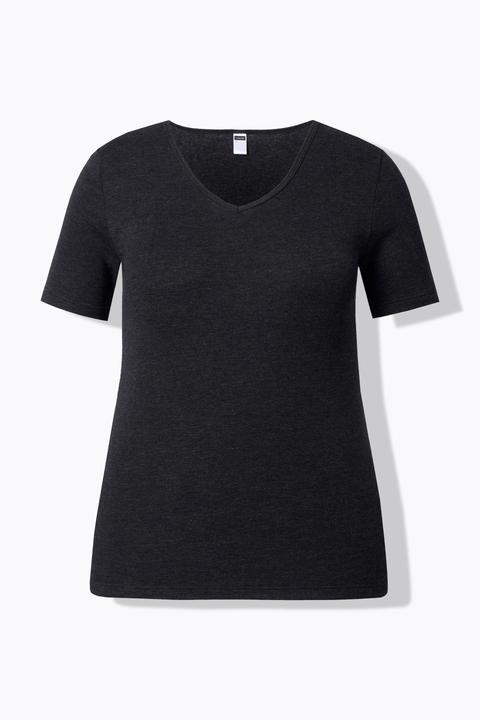 Actual product image Ulla Popken Short Sleeve Thermal Undershirt (60)