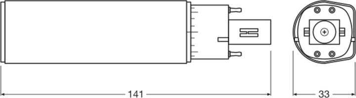 Actual product image Osram Dulux D/E (G24q-2, 700 lm, 1 x)