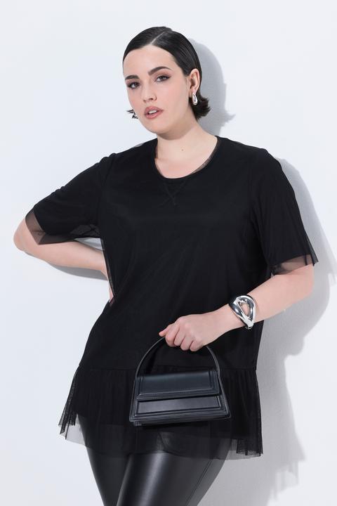 Produktbild Ulla Popken T-Shirt, doppellagig, Classic Fit, Halbarm (58)