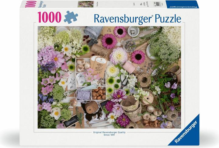 Image du produit Ravensburger Prachtvolle Blumenliebe (1000 pièces)