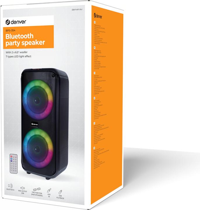 Actual product image Denver BPS-354 (5 h, Battery operated)