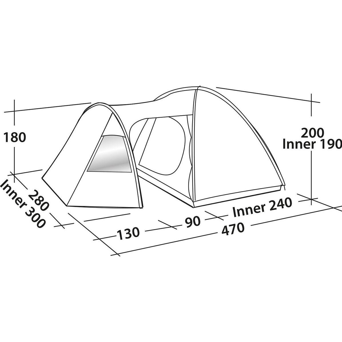 Thumbnail - Easy Camp, Zelt, (Kuppelzelt, 8.80 kg, 5 Personen)