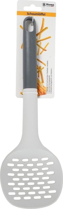 Actual product image B-Home Schaumlöffel Schaumkelle Siebkelle Abtropflöffel Sieb-Löffel