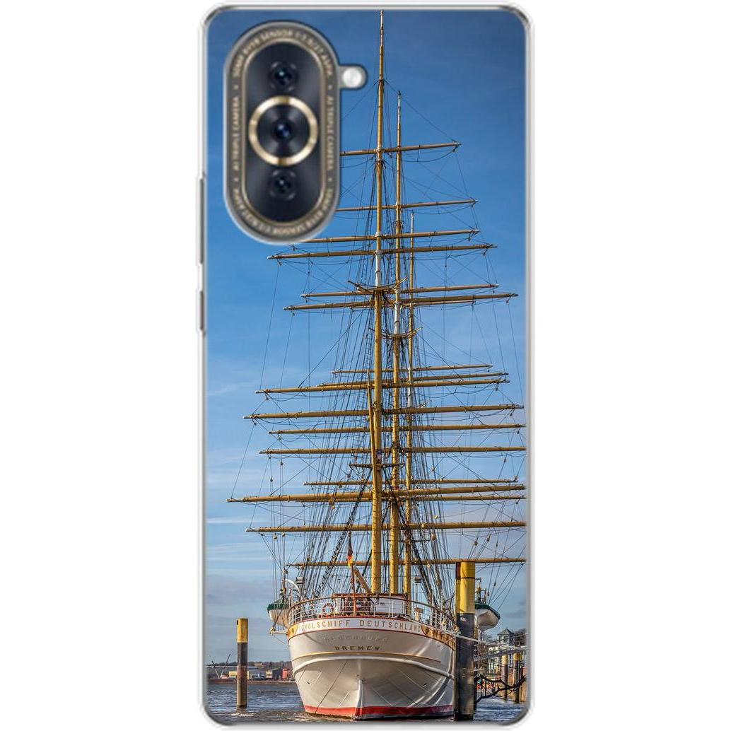 König Design Hülle Handy Schutz für Huawei nova 10 Case Cover Tasche Bumper Etuis TPU Neu (Huawei Nova 10), Smartphone H...