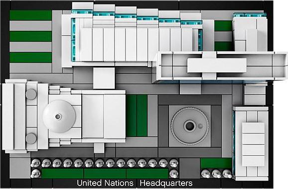 Immagine prodotto LEGO Architettura Sede delle Nazioni Unite (21018, LEGO Architecture)
