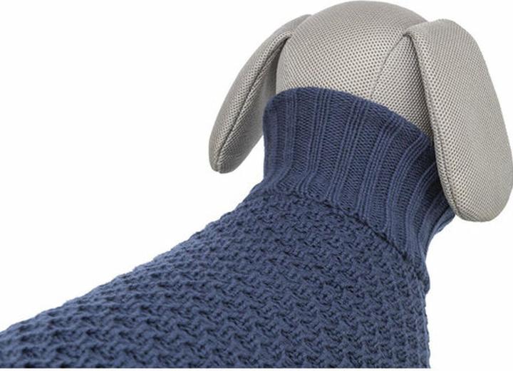 Actual product image Trixie Norwood M jumper, 45 cm, dark blue (M, Dog jumper)