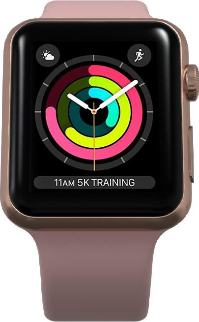 Actual product image Renewd Watch Series 3 (33.30 mm, Aluminium, A / Like new)