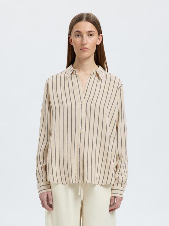 Produktbild Selected Streifen Langarmhemd (36)