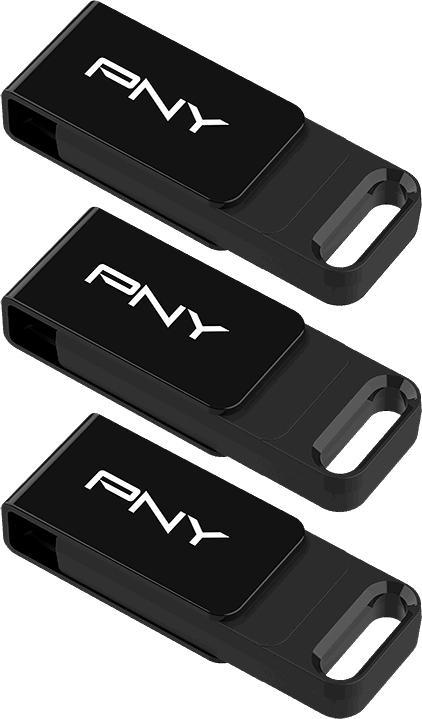 Actual product image PNY ELITE TYPE-C USB 3.2 128GB X3 (128 GB, USB-C)