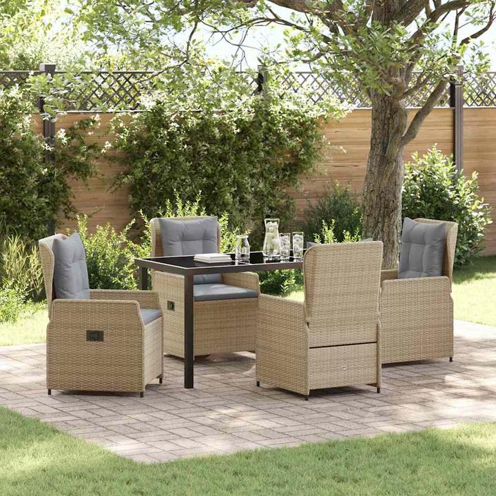 Actual product image vidaXL Garden dining set (80 cm)