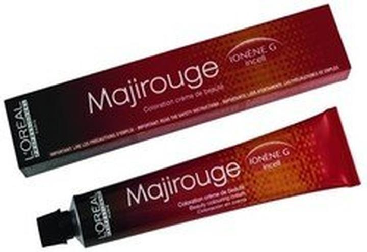 Produktbild L'Oréal Professionnel Majirouge (4,60 Mittelbraun Intensives Rot CARMILANE)