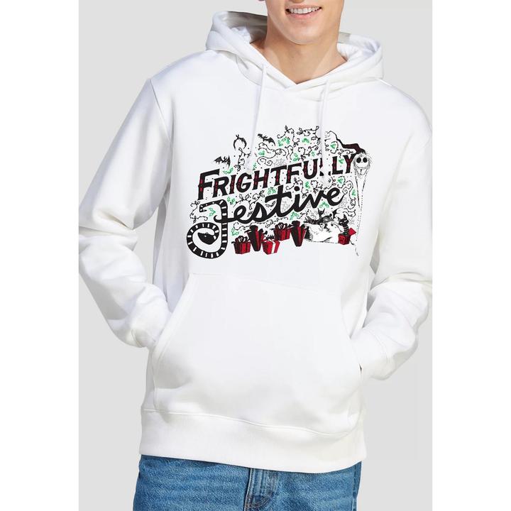 Immagine prodotto The Nightmare Before Christmas Frightfully Festive Holiday Felpa con Cappuccio Uomo (M)