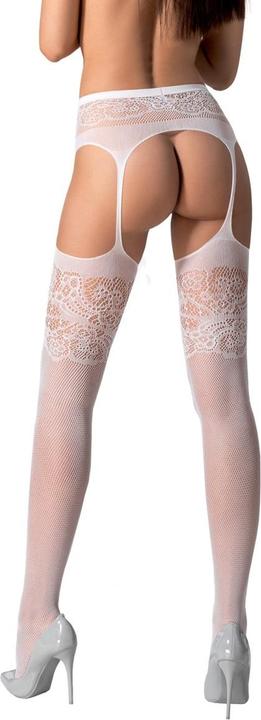 Produktbild Passion S029 Medias Con Liguero Blanco Talla Unica (One Size, Einzelpack)