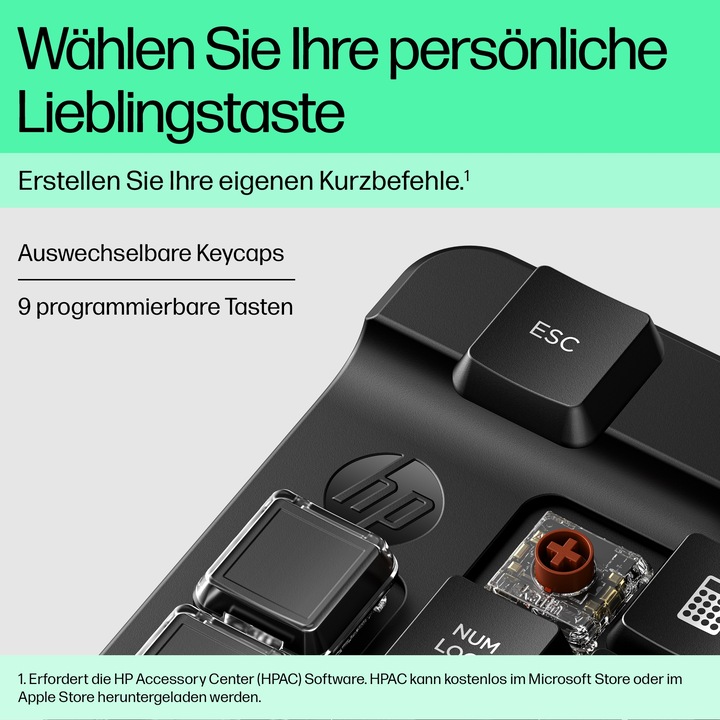 Produktbild HP 430 Programmable Wireless Keypad (P) (CH, Kabellos)