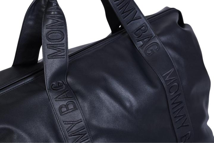 Image du produit Childhome Wickeltasche Mommy Bag Signatur Leder schwarz