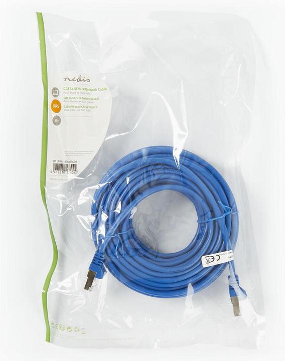 Immagine prodotto Nedis Cavo patch, connettore RJ45 (SF/UTP, CAT5e, 15 m)