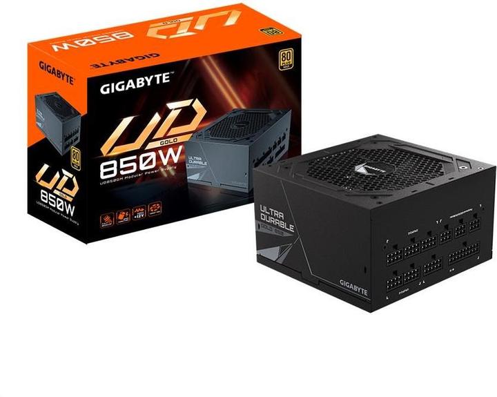 Actual product image Gigabyte UD850GM Power supply 850 W 20+4 pin ATX ATX Black (850 W)