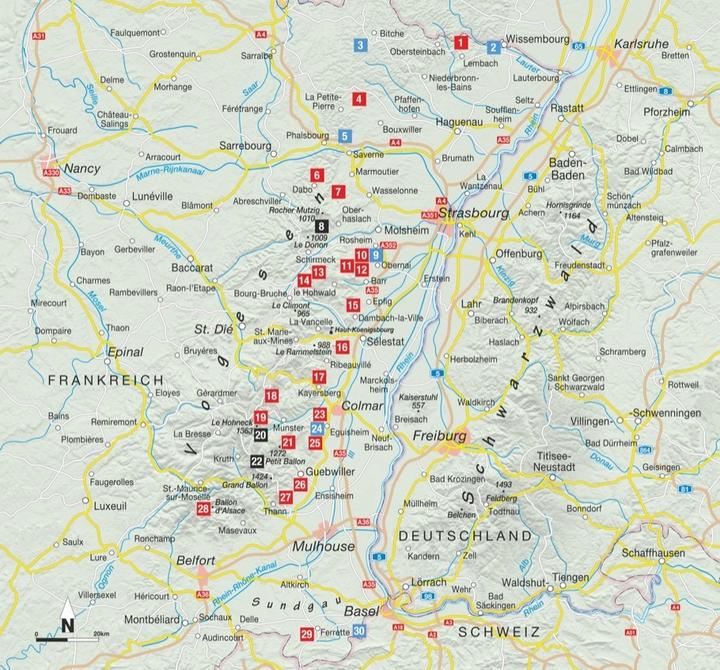 Produktbild Wanderungen für Langschläfer Elsass und Vogesen (Deutsch, Lars Und Annette Freudenthal, 2021)