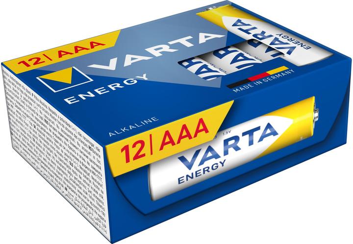 Varta Energia AAA Cube12 (12 pz., AAA / LR03 / Micro / R03 / AM4 / MN2400 / KR03, 1200 mAh)