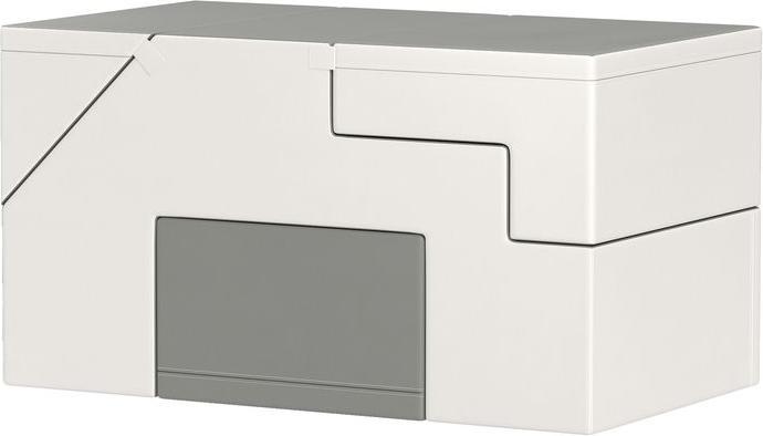 Swisshandel24 Bausteinset 2er-Set Schaumstoff Bausteine Bauspielzeug für 1-3 Jahre alt Kinder