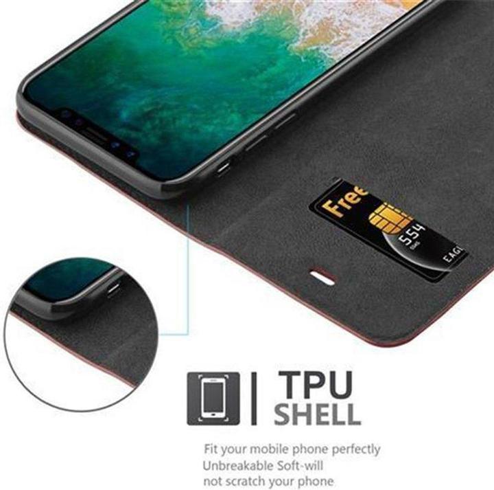 Image du produit Cadorabo Book Couverture magnétique invisible (Apple iPhone X, Apple iPhone XS)