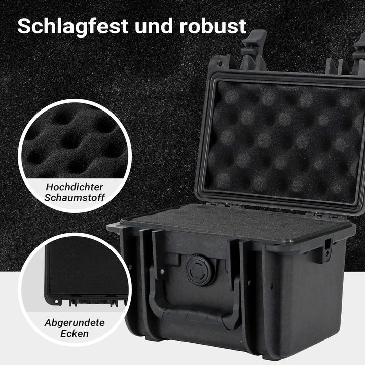 Produktbild Wiltec Universalkoffer 21,9x18,5x15,4cm wasserdicht Transportkoffer Schutzkoffer