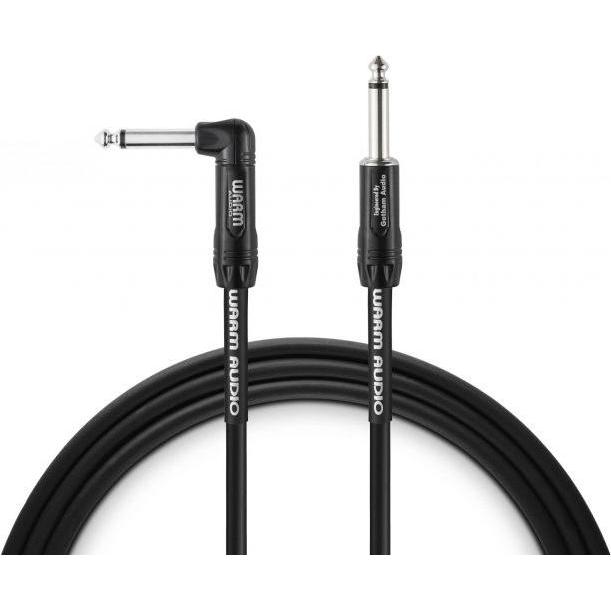 Warm Audio PRO-TS-1RT-10 audio cable 3 m 6.35mm TS Black (3 m), Audio Kabel