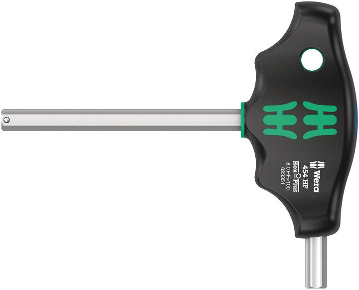 Actual product image Wera 454 Hex-Plus HF 8 x 100 mm