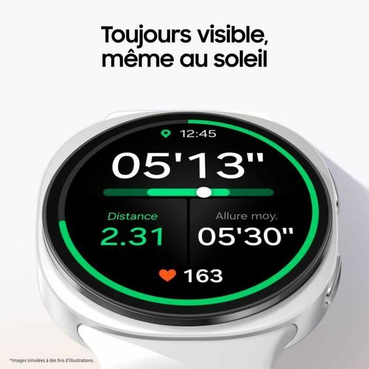 Image du produit Samsung Watch Galaxy Watch 8 L320 40mm BT - Graphite (40 mm, WLAN uniquement)