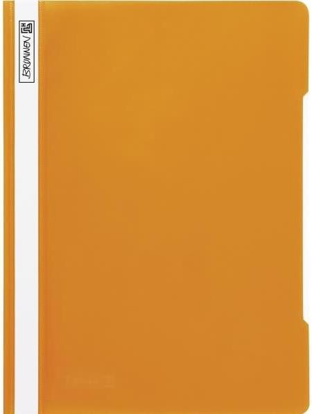 Actual product image Orange plastic loose-leaf binder DIN A4 extra-wide (A4, 1 x)
