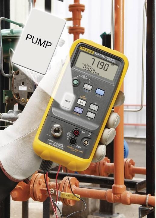 Actual product image Beha Amprobe BEHA 719 100G Fluke pressure calibrator with electric pump (7 bar)