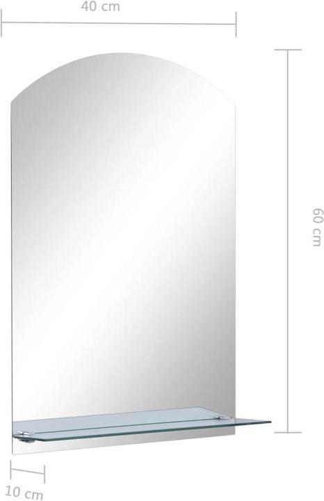 Immagine prodotto vidaXL Wandspiegel (40 x 60 cm)