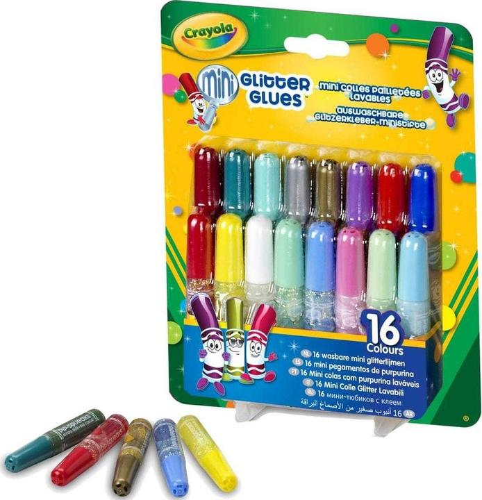 Actual product image Crayola Glitter glue sticks