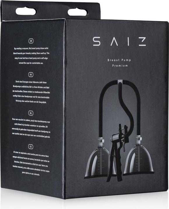 Actual product image Saiz Premium Brustpumpe