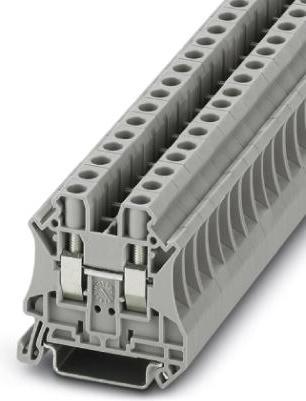 Actual product image Phoenix Contact Din rail terminal block,UT6,grey (Various)