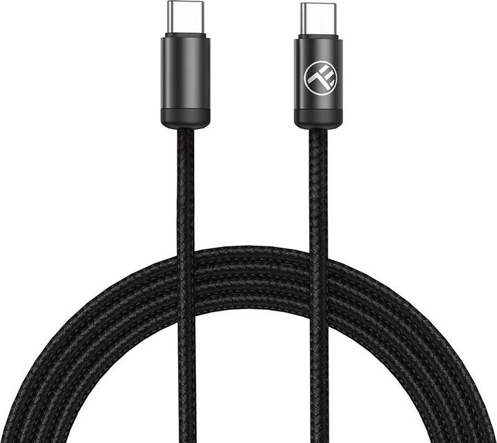 Actual product image Tellur Minimalist USB-C to USB-C cable, 240W,2m, black (2 m, 240 W)