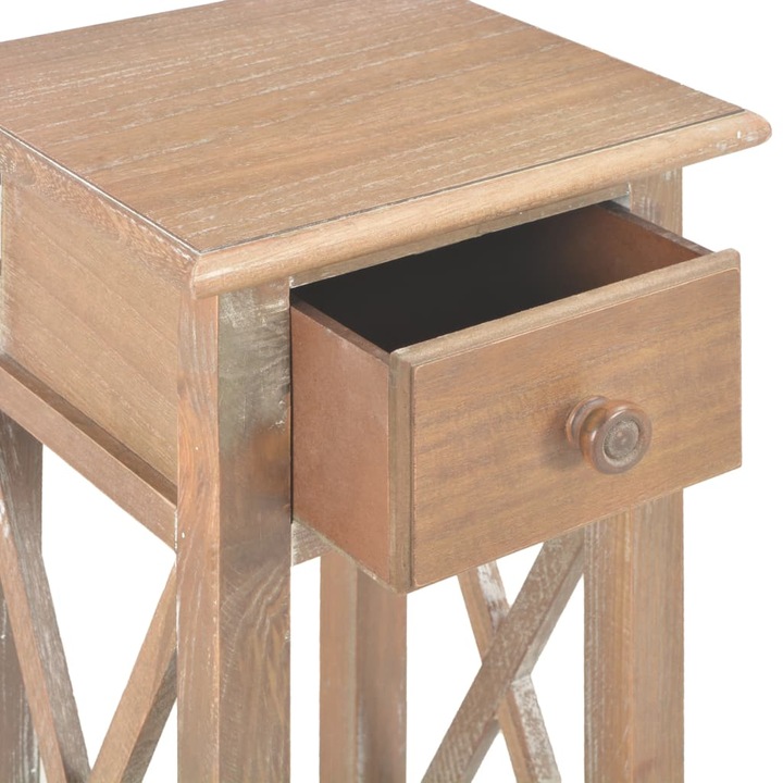 Actual product image VidaXL Telephone table (27 x 27 x 65.5 cm)
