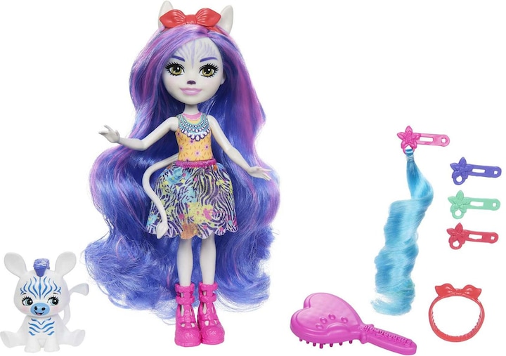 Produktbild Enchantimals Zebra Deluxe Doll