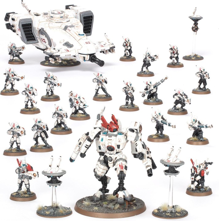 Actual product image Games Workshop Warhammer 40,000 - Tau Empire Combat Patrol 2024 (Plastic)