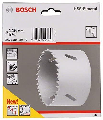 Image du produit Bosch Professional Zubehör Scie cloche bimétal HSS pour adaptateur standard, 146 mm, 5 3/4 pouces (146 mm)