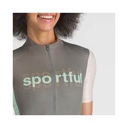 Sportful, Damen, Velotrikot, Supergiara Logo W Jersey (L), Grau, L