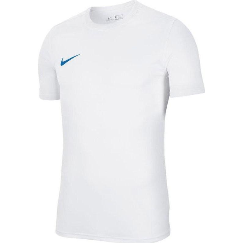 Nike, Bambini, Maglietta sportiva, Koszulka Park VIII Junior HV8182-104 (XL), Bianco, XL