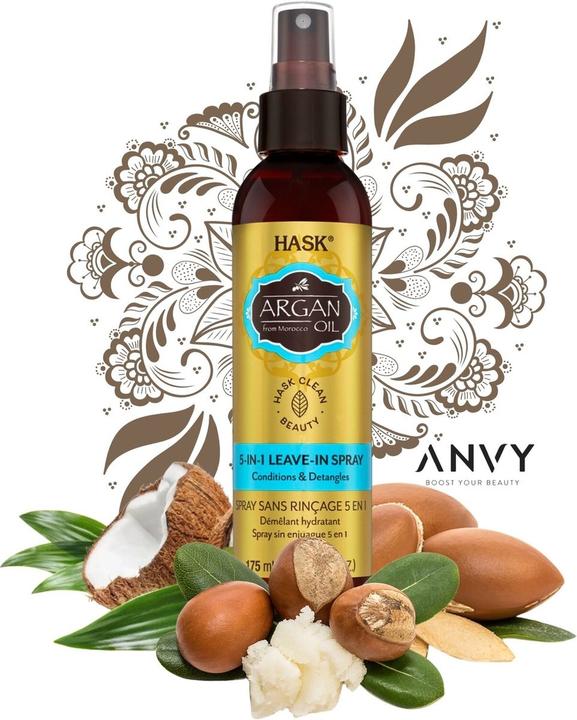 Produktbild Hask ARGAN OIL repairing 5 in 1 leave-in conditioner 177 ml (177 ml)