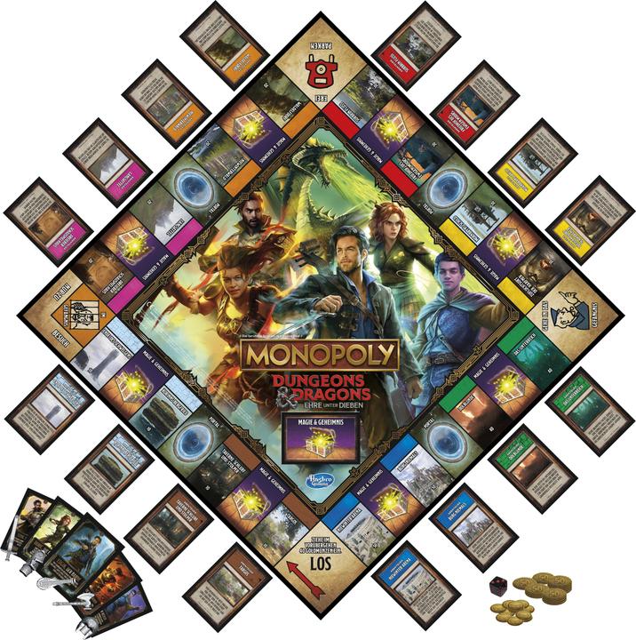 Actual product image Monopoly Dungeons And Dragons Movie (German)