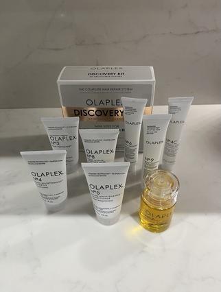 Actual product image Olaplex Discovery Kit Complete Hair Repair System (Hair care set)