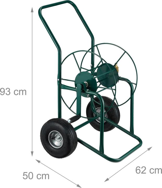 Image du produit Relaxdays Chariot de tuyaux (80 m)