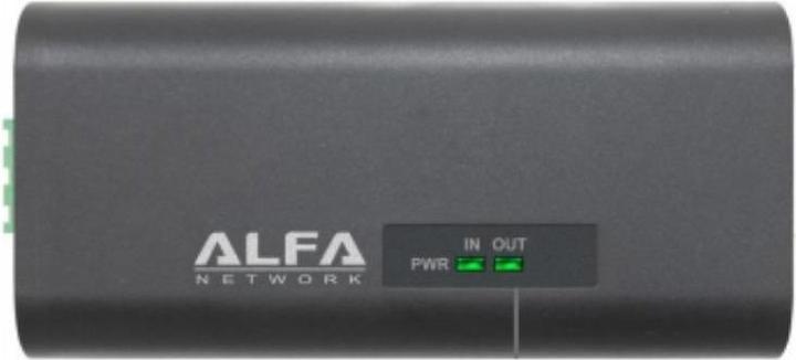 Produktbild Alfa Network DDC-4824POE - 48V DC zu 24V PoE Adapter, Redundant Dual Input