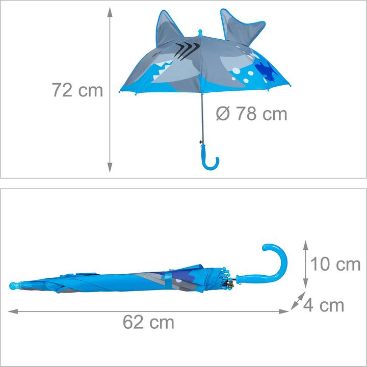 Image du produit Relaxdays Parapluie pour enfants