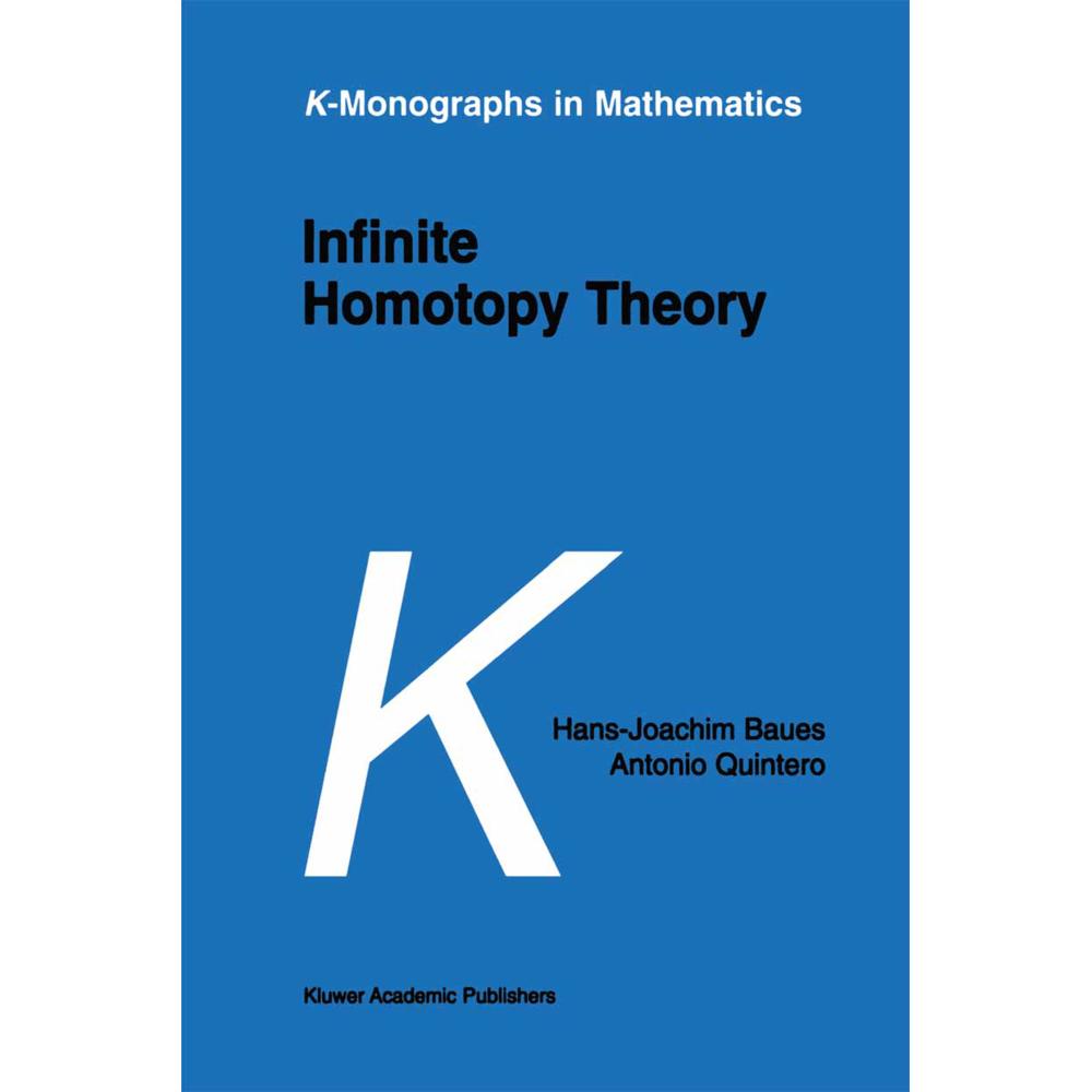 Infinite Homotopy Theory, Fachbücher
